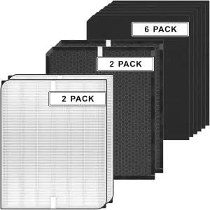 3000 AD3500 AD3500i와 호환되는 교체 필터 세트 고효율 2개 탄소 프리 6개 가정용 반려동물 소유자를 위한