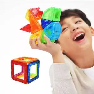 맥킨더 자석블럭 맥포머스 호환 사각형20개 삼각형 10개 G024