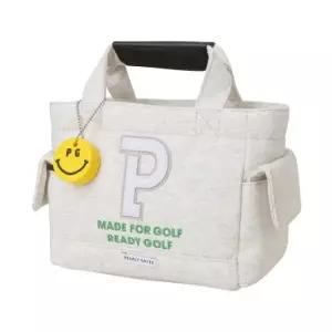 파리게이츠골프가방 NQC 531C1BGA53_WH 공용 스마일 참 P 로고 토트백