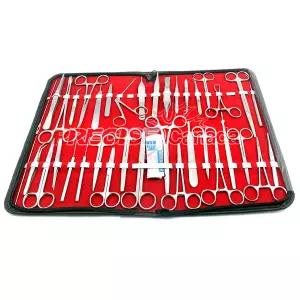 정밀 캐나다 157 PC!수생용 바늘 홀더 가위 지혈대 스칼펠 손잡이 블레이드악기 모두 하나로