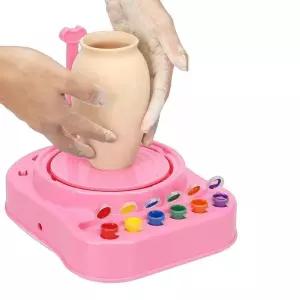 도자기 물레 DIY 찰흙 도예기 조소 공방 취미