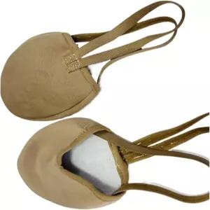 HDNSAUD 아티스틱 체조화 리듬 여성 하프풋 댄스 하프컷 소프트 솔 운동 포인트 발레 포 댄스XXS