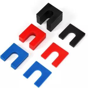 Atesilor 18개 플라스틱 자동 트 레벨링 심 키트 4 포스트 자동차 트럭 Jib 크레인 설치용 타일 시공 말굽