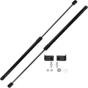 터크볼드 트 스바루 포레스터 SK 20192021 프론트 후드 스프링 블랙과 장착 브래킷 개스킷 2세트 지원