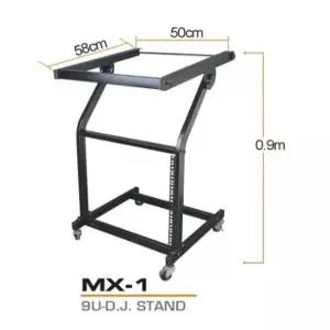앰프 거치대 오디오믹서 음향 공연용 이동식 믹싱 스피커