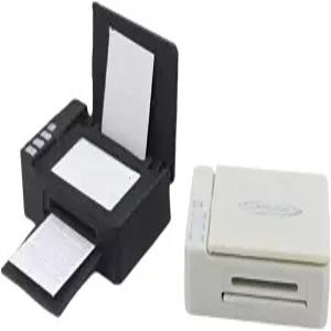 1 12 미니 인형의 집 액세서리 사무용품 세트에는 장식과 가구를 위한 미니우어 장면 모델 2개가 포함되어