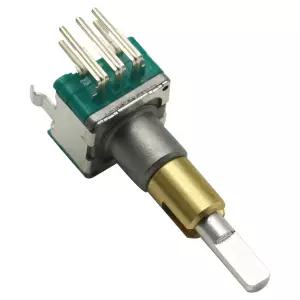 1Pcs EC11EBB24C03 핸들 25mm 듀얼 축 인코더스위치 30 위치 번호 15 펄스 포인트 포함