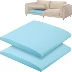 문룸 22인치 x22인치 소파 쿠션 지지대 블루 처짐 수리 가구 시트 단면 러브시트 의자용 곡선형 고밀도 폼