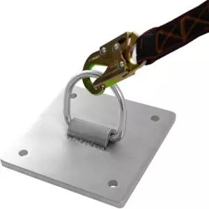 304 스테인리스 스틸 루프 앵커 D링 플레이트 콘크리트 벽 나무 금속 또는 루프용 두께 8mm