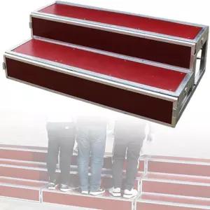 접이식 합창단 무대 라이저 플랫폼 기반 금속 미끄럼 방지 휴대용 멀티 레벨 홈 시어터 시트 상업용 등급 -