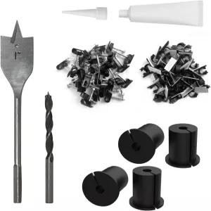 스타링크 케이블 라우팅 키트 이더넷 어댑터 4pcs 벽 부싱 그로밋 액세서리 1인치 스페이드 드릴 비트