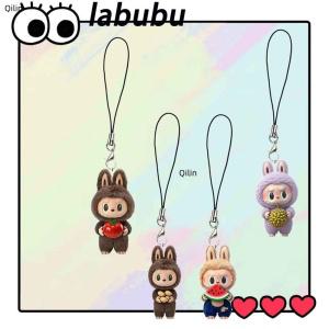 라부부 인형 피규어 키링 가방 열쇠 차키 꾸미기 장식 핸드폰 악세사리 선물 굿즈 4개 세