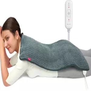 등 및 생리용 컴피템프 초대형 온열 패드 33인치 x 17인치 킹 사이즈 FSA 적격 품목 전용 목록 HSA 승인