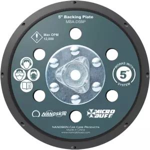 나노스킨 5인치 롱스로 랜덤 오비탈 폴리셔용 백 플레이트 MBAD5BP