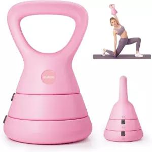 조절 가능한 케틀벨 5파운드 9파운드 15파운드 웨이트 세트 인체공학적 디자인 및 홈 헬스장용 와이드핸들