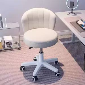 회전등받이스툴 바퀴 인테리어 의자 조절 높이 달린 스툴