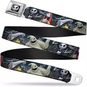 버클 다운 안전벨트 크리스마스 전의 악몽 4캐릭터 그룹 /묘지 장면 폭 1.0 길이 2036인치