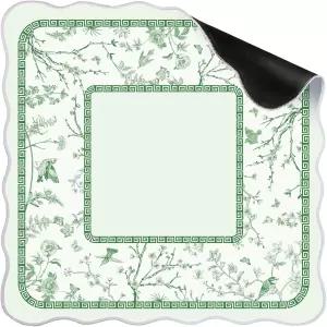 테이블 도미노 고무 표준 가리비 가장자리용 스무스노벨티 33.5x33.5인치 사각 마작 매트 포커 보드 카드