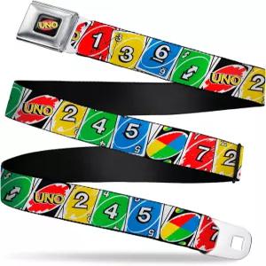 마텔 벨트 안전벨트 버클 UNO 카드 라인업 스택 멀티 컬러 조절 가능