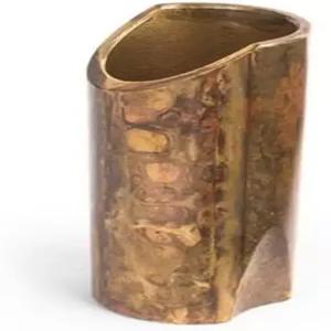 바위 미끄럼틀 숙성 황동 대형