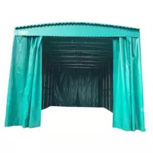 대형 자바라천막 물류 주차장 공장 천막 야외행사 자바라 3m