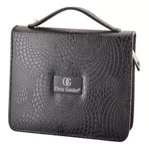 Olivia Garden Shear 케이스와 SilkCutPRO 가위 빗 이발 용품용 헤어 도구 정리함 9개의 가위를 보관함