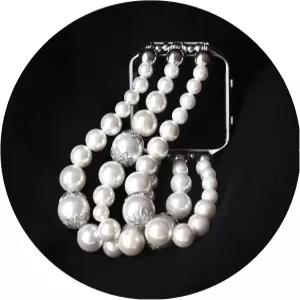 USEE 테크 화이트 펄 밴드 핏빗 블레이즈 스마트워치 브레이슬릿 운동용 주얼리 신축성 교체 스트랩 손목