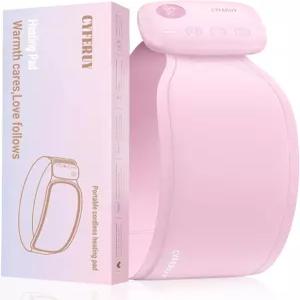 생리통을 위한 휴대용 난방 패드 업그레이드 5000mAh 무선 생리 패드를 경련 근육 400cm2의 넓은 소프트