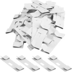 30개 수직 블라인드 베인 세이버 화이트 클립 윈도우 교체