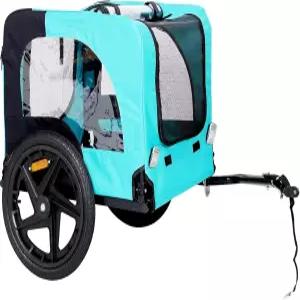 Rpuzonier 반려견 자전거 트레일러 최대 88파운드의 소형 및 대형 반려견용 펫 카트 캐리어 반려동물