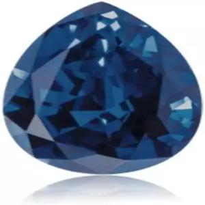 인스타그램 합성 배 컷 스위스산 러프 블루 사파이어 5x3MM16x12MM