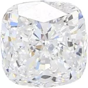 3.1 Ct 내추럴 화이트 다이아몬드 루즈 보석 쿠션 컷 VVS1 클리어리티 D 컬러 미가열 스톤 약혼 반지용