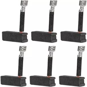 6PC 카본 브러시 세트 교체용 38102802 38102808 DW368 DW708 DW718 DW744X DW715 DW716 DW703 스크롤 톱