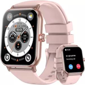 남성용 스마트 워치 블루투스 통화 기능이 있는 1.85인치 HD 피트니스 트래커 IP68 방수 120개 이상의