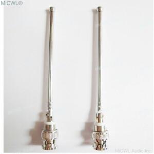 젠하이저 호환 EW EM 100 300 500 G1 G2 시리즈 및 SR 430-870MHz 용 안테나 2 개