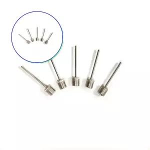 쌍문상회 바람 실용적인 공기주입노즐 5개입 에어펌프 핀 축구공 자전거용