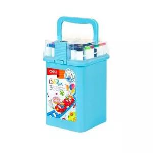 [셀러에이드]워셔블 삼각 트윈 스케치마카 36색 세트 색연필 마커 펜 아트