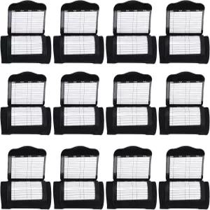 청소년용 12팩 축구 플레이 손목밴드 완장 플레이북 청소년 사이즈 쿼터백 빈 시트 포함