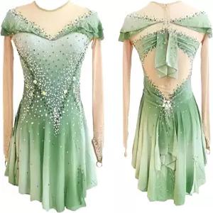 소녀와 여성을 위한 피겨 스케이팅 드레스