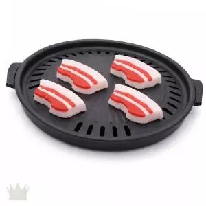 주방 조리 고기 구이 불판 모양 말랑한 촉감 손 스트레스 해소 감각 놀이 주물럭