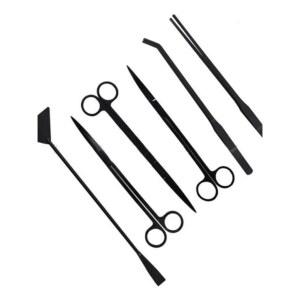 비바리움 가위 파크 테라리움 공구 핀셋 리움 키트 무광 4개 스트레이트 먹이핀셋 직핀셋