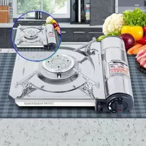 쌍문상회 캠핑가스버너 슬림한 감성디자인 야외 스토브