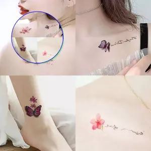 쌍문상회 감각적인 타투스티커 10종세트 헤나 문신 디자인 패션소품