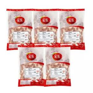올품 냉장 국내산 닭다리살 (정육2) 1kg x 5개