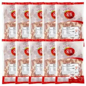 올품 냉장 국내산 닭다리살 (정육2) 1kg x 10개