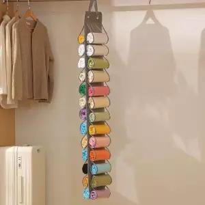 옷장 드레스룸 정리 의류 옷 수납함 그레이 26칸 기숙사준비물