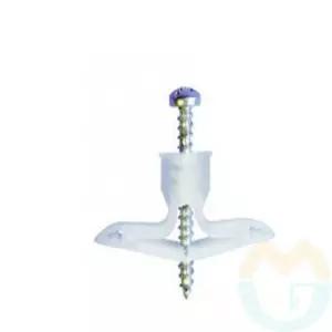 나일론 석고앙카 중 4개입 피스나사못 석고보드나사