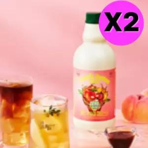 복음자리 제로 복숭아 아이스티 대용량 1.47L X2 카페