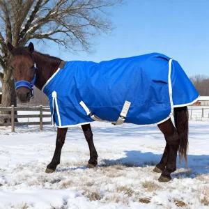 미니 말 포니 망아지 담요 1600D 옥스포드 추운 날씨 트러아웃 시트 280g 충전 라이너가 있는 중간 무게의