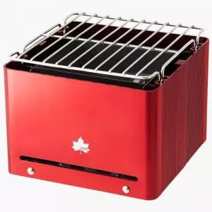 로고스 미니 그릴 큐브 캠핑 바베큐 화로대 접이식 경량